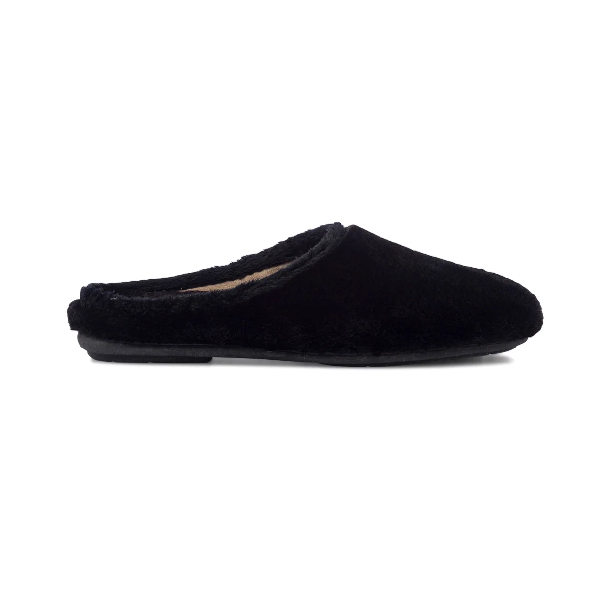 Set regalo con pantofole nere da donna Gextop