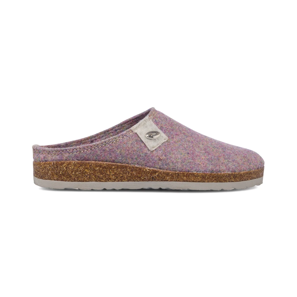 Set regalo con pantofole viola da donna Gextop