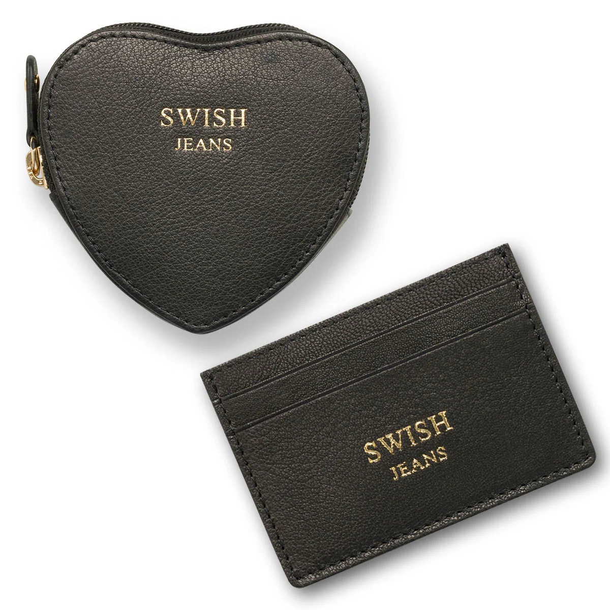 Set regalo con portamonete e portacarte Swish Jeans