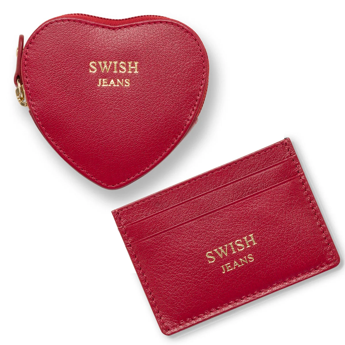 Set regalo con portamonete e portacarte Swish Jeans