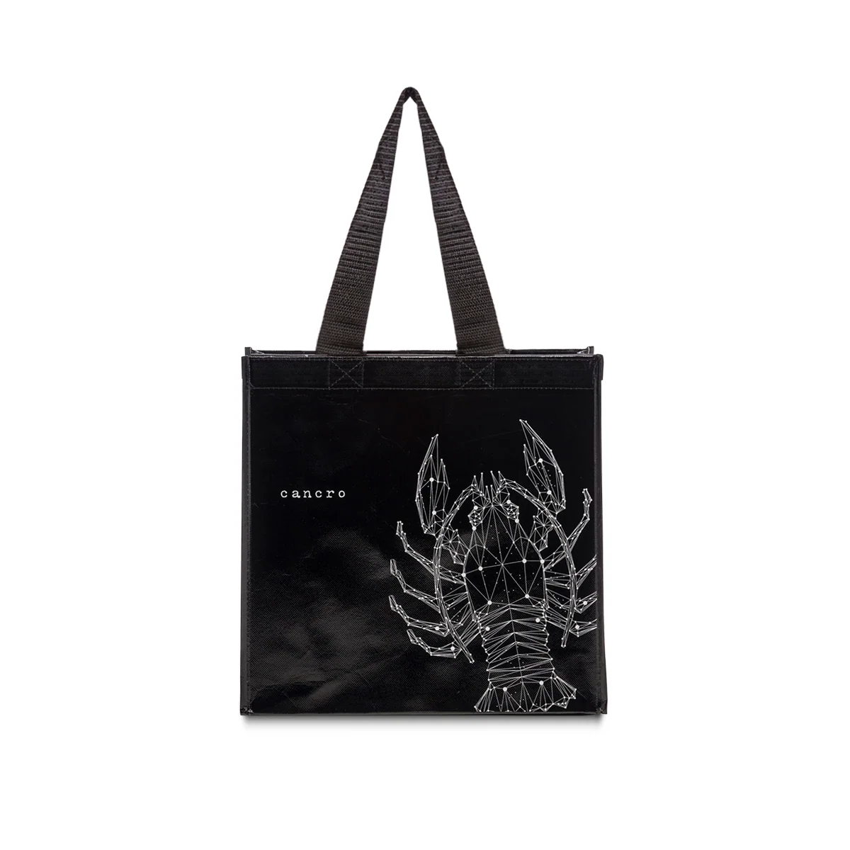 Shopper nera in TNT Zodiaco - Cancro