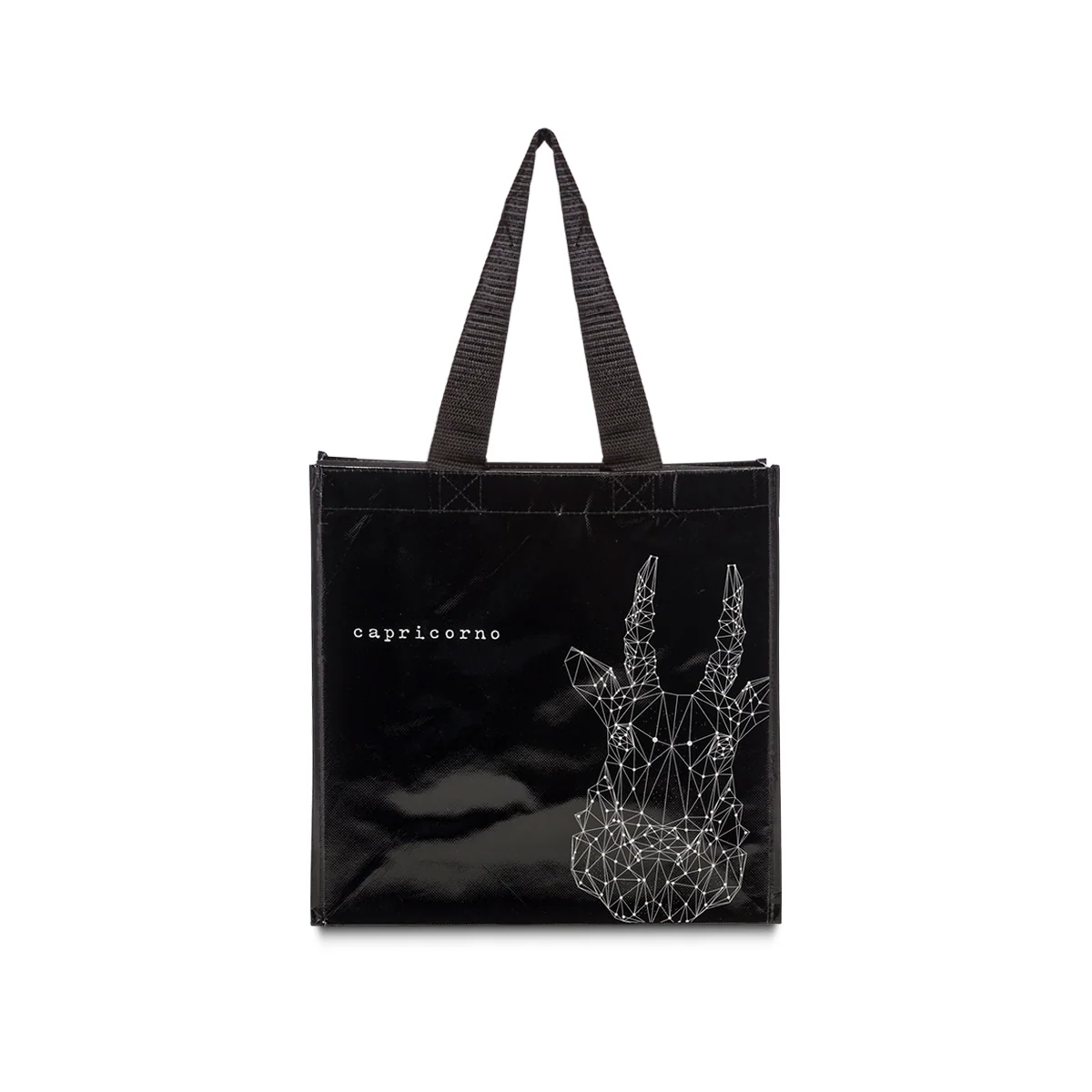 Shopper nera in TNT Zodiaco - Capricorno
