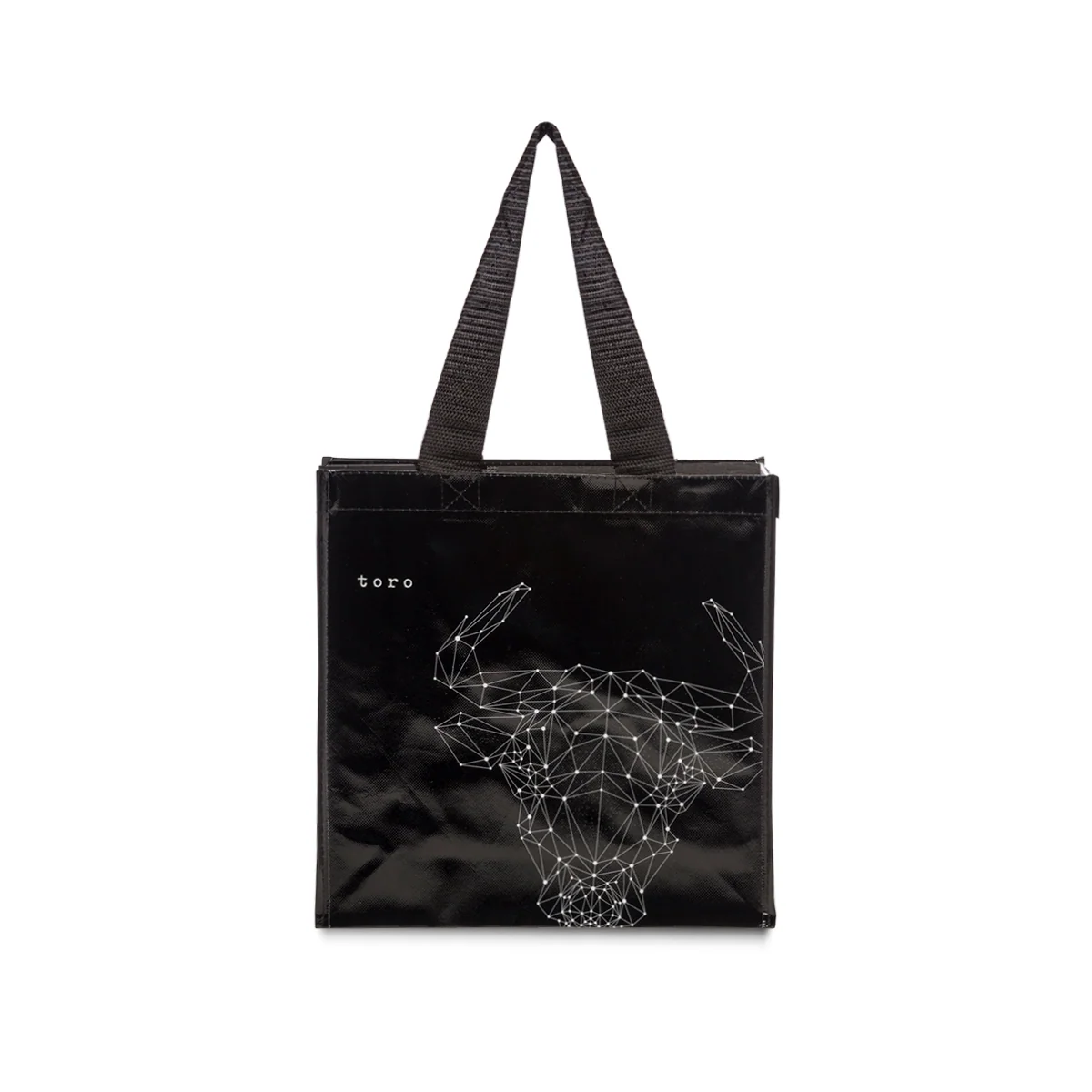 Shopper nera in TNT Zodiaco - Toro