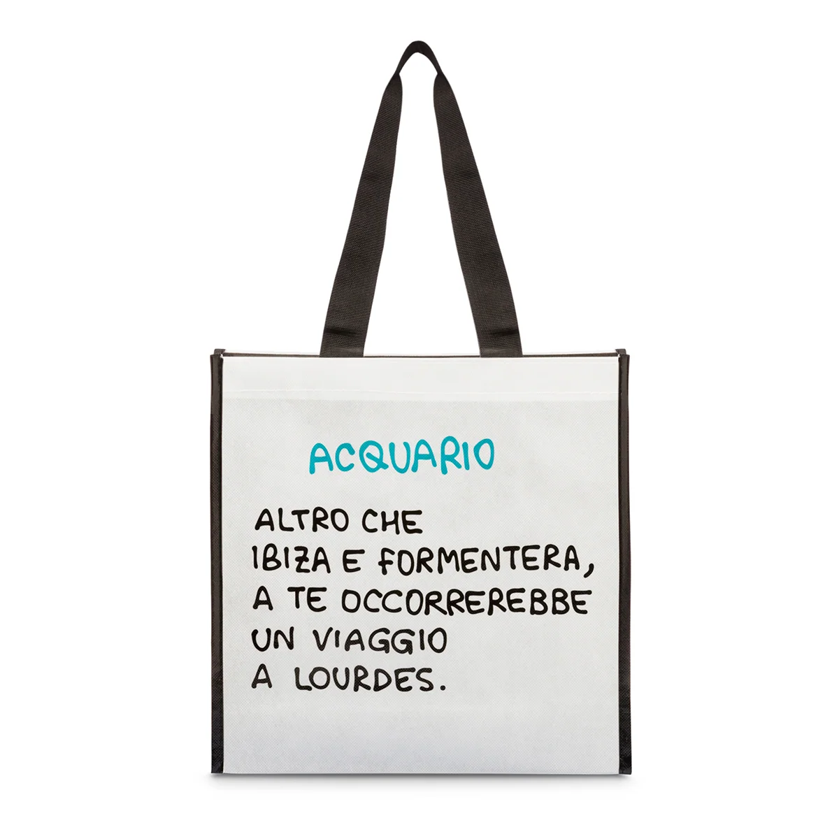 Shopper piccola in TNT Luigi Torres Cerciello - Acquario