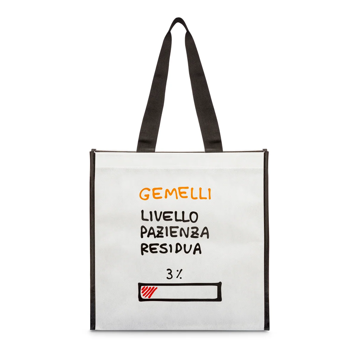 Shopper piccola in TNT Luigi Torres Cerciello - Gemelli