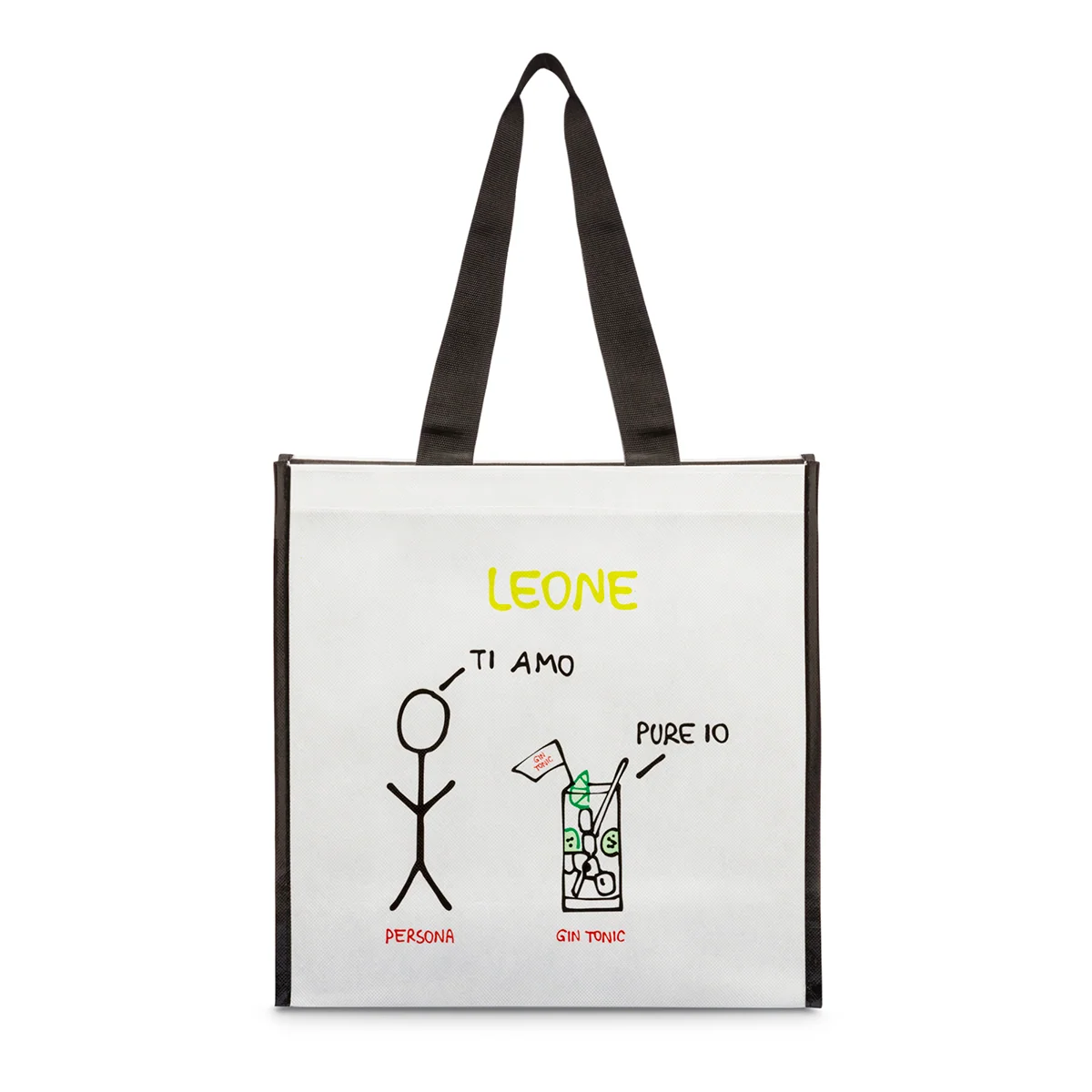 Shopper piccola in TNT Luigi Torres Cerciello - Leone