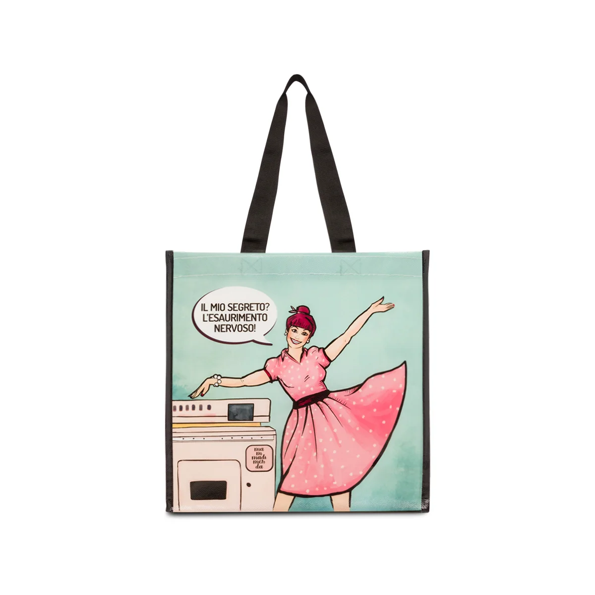 Shopper piccola in TNT Mammadimerda