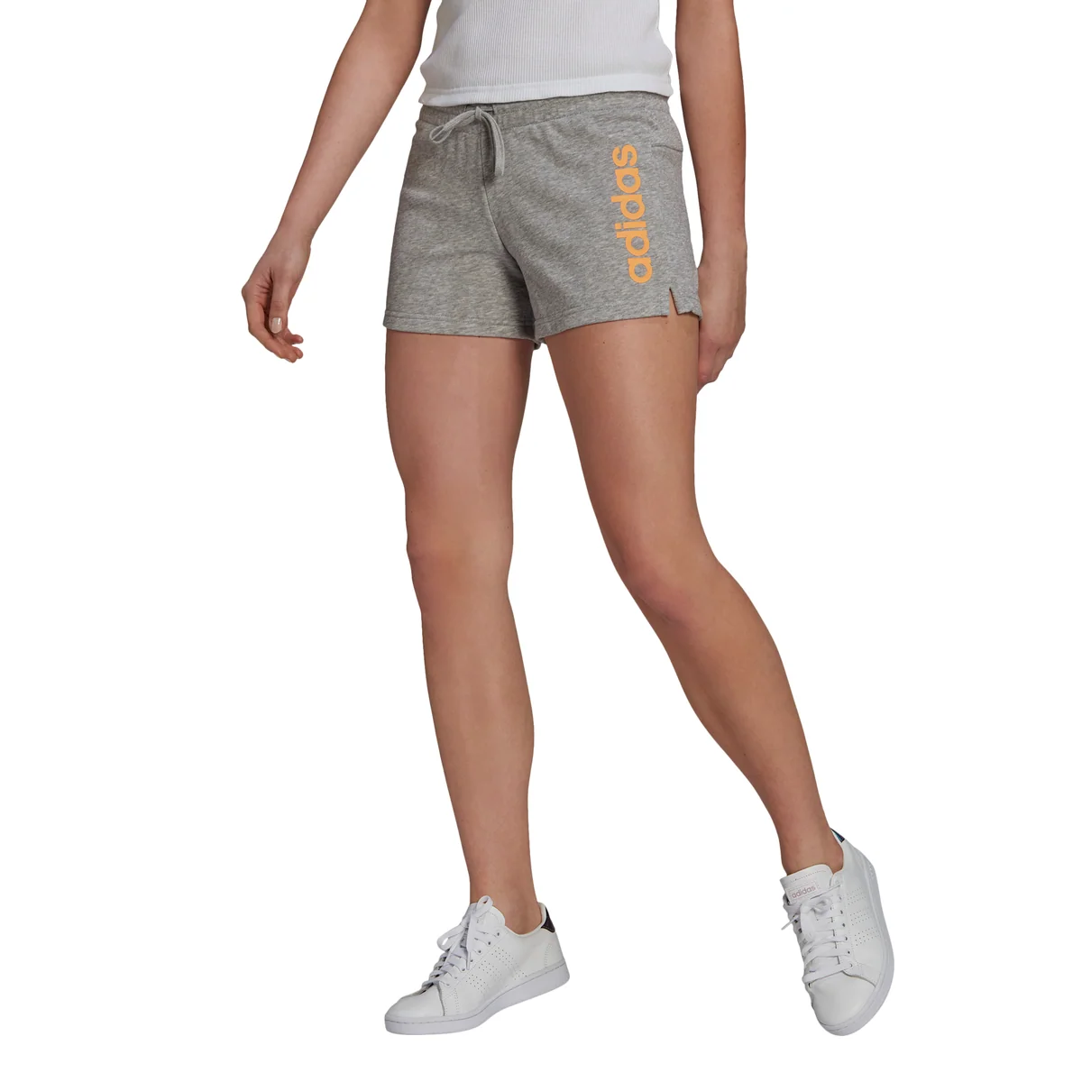 Short grigi adidas Essentials Slim Logo