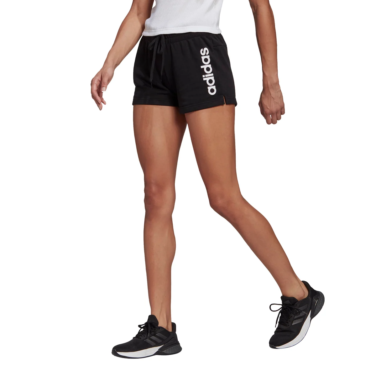 Short neri adidas Essentials Slim Logo