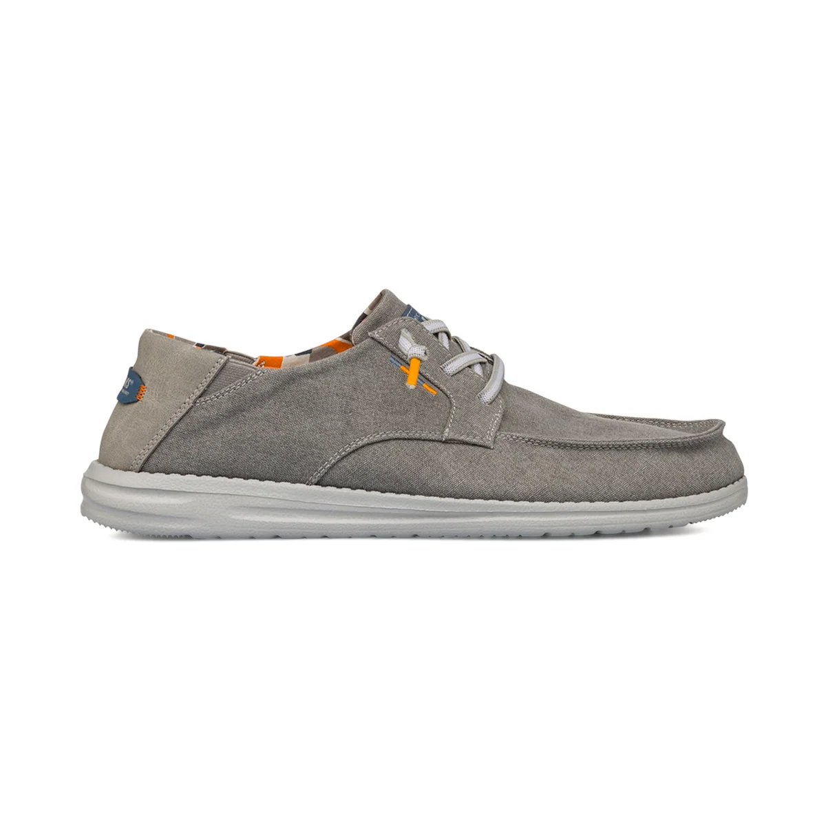 Slip-on in tessuto grigie con laccio elasticizzato da Uomo Glams