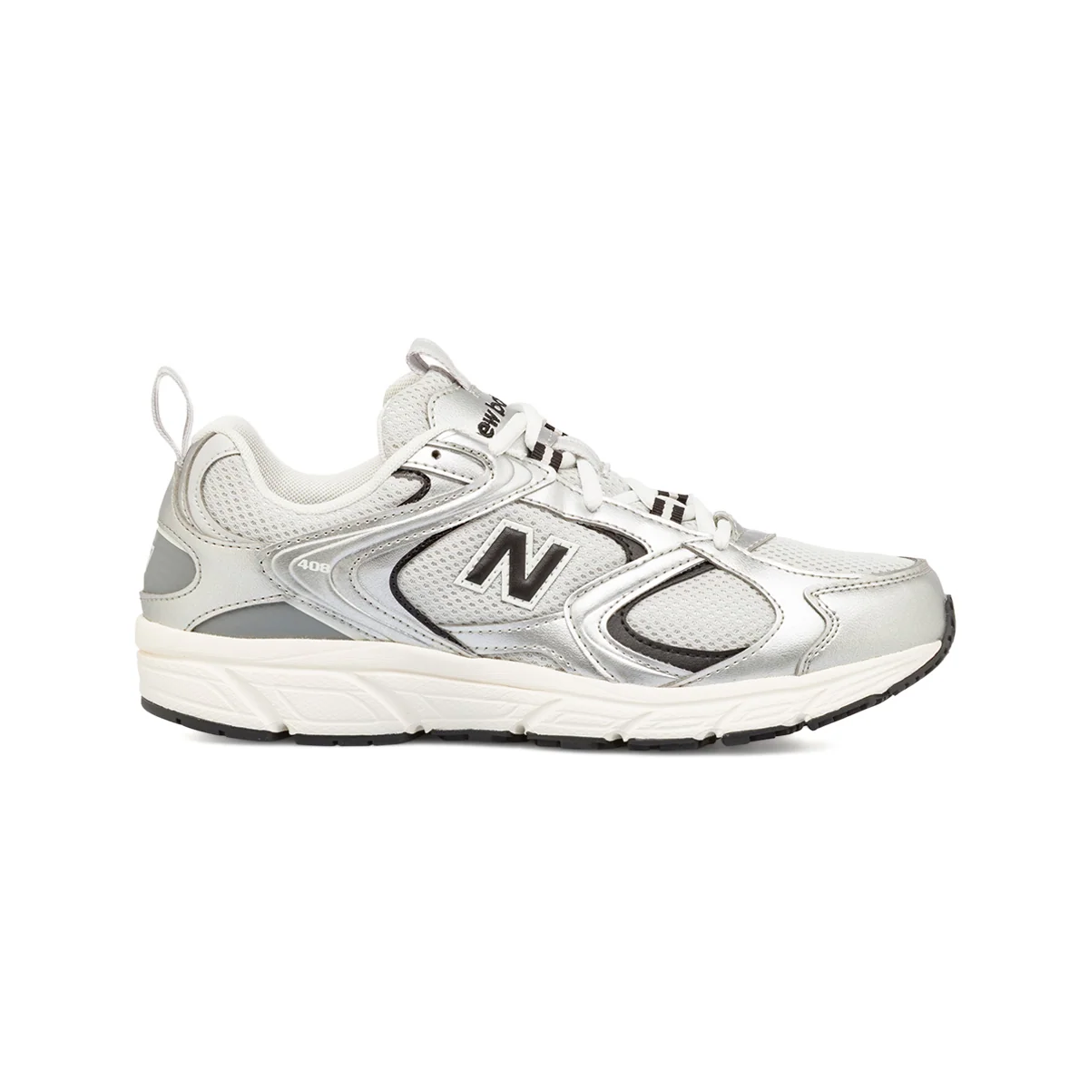 Sneaker Grigie con dettagli argento e design Running Rétro New Balance ML408
