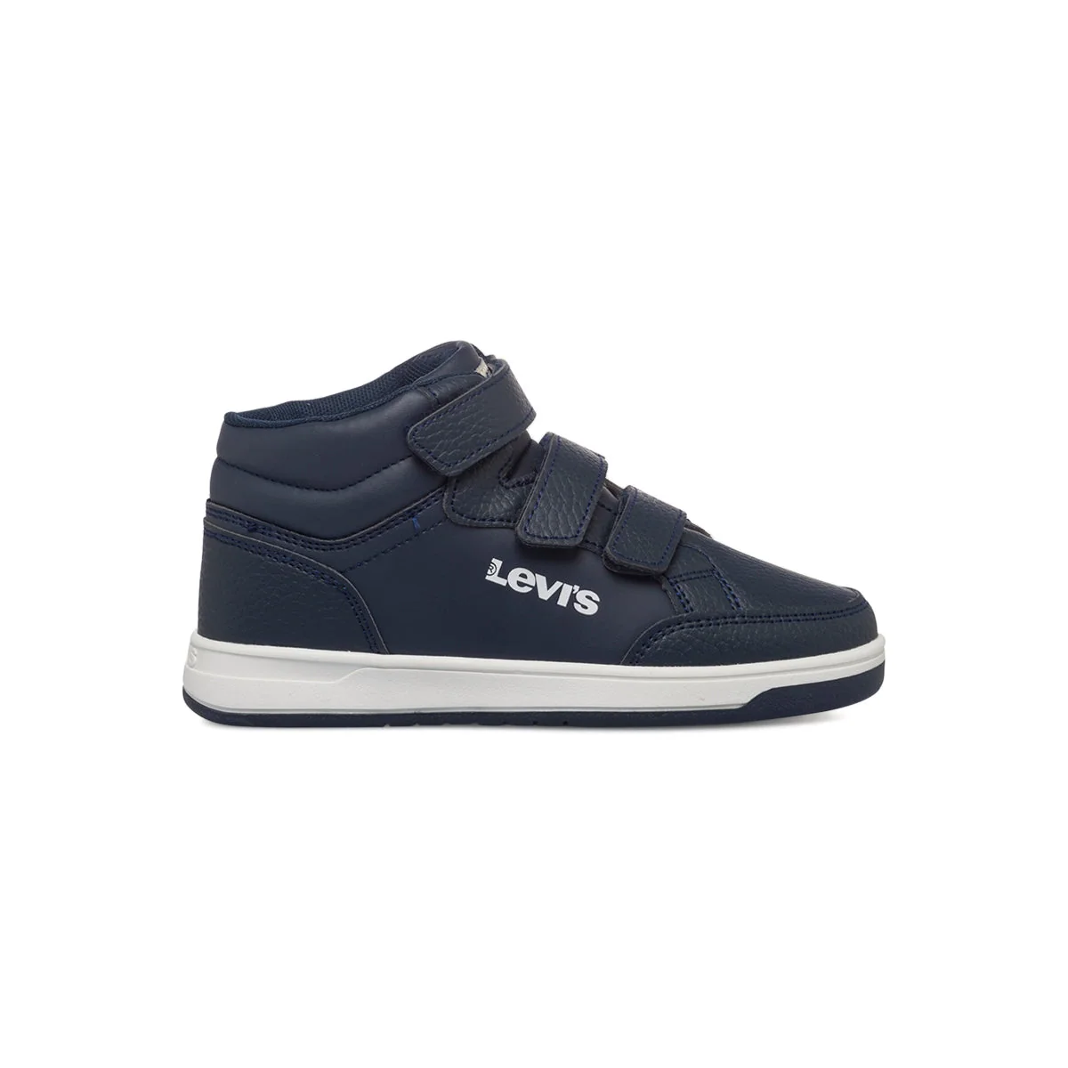 Sneakers alte blu da bambino con logo laterale Levi's Memphis Mid