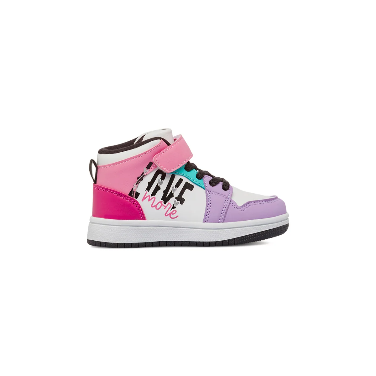 Sneakers alte multicolor da Bambina Dieci Baci