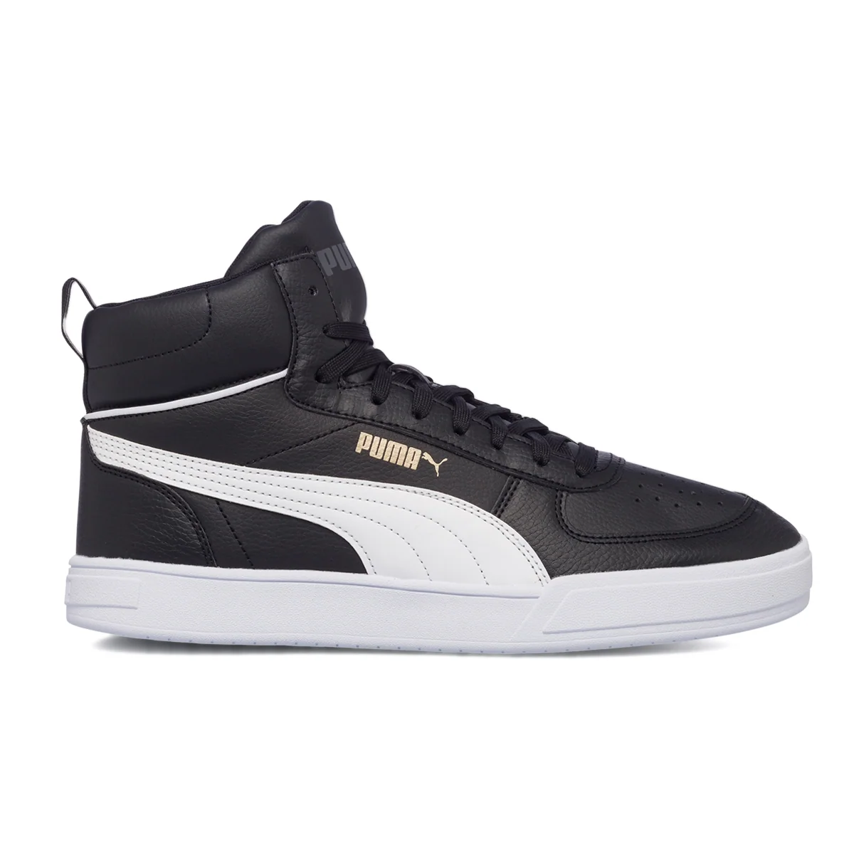 Sneakers alte nere da uomo con dettagli traforati Puma Caven Mid