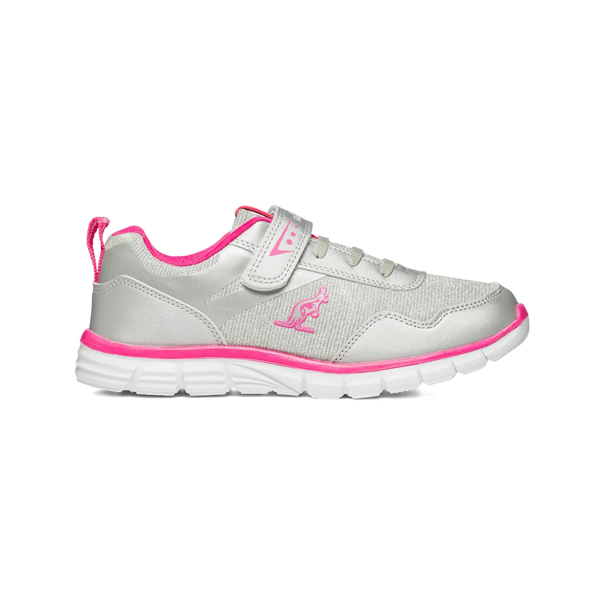 Sneakers argento e fucsia con logo laterale Australian Running Mesh