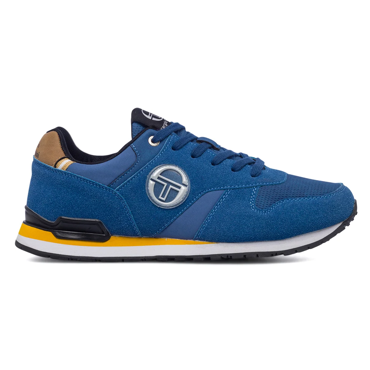 Sneakers azzurre da uomo con logo laterale Sergio Tacchini Thunder Active College Mx