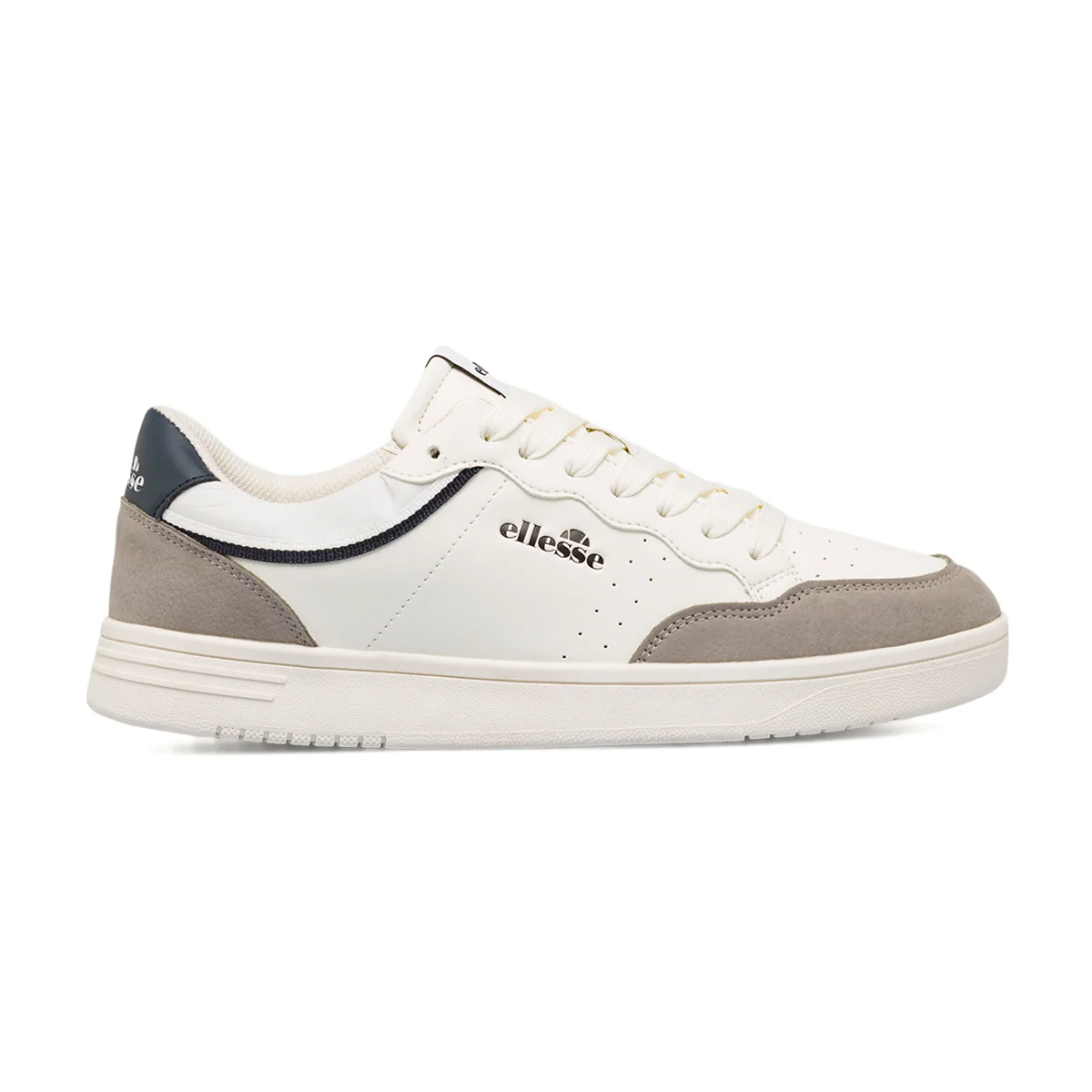 Sneakers basse bianche Uomo con inserti effetto scamosciato Ellesse