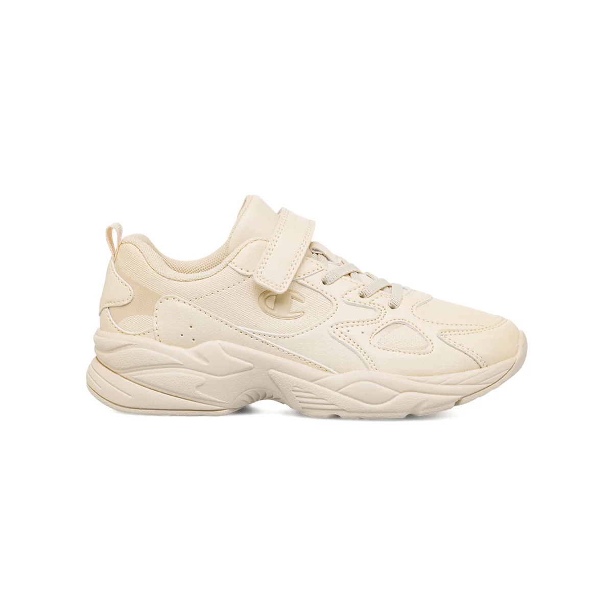Sneakers beige da ragazza con logo Champion Countess G