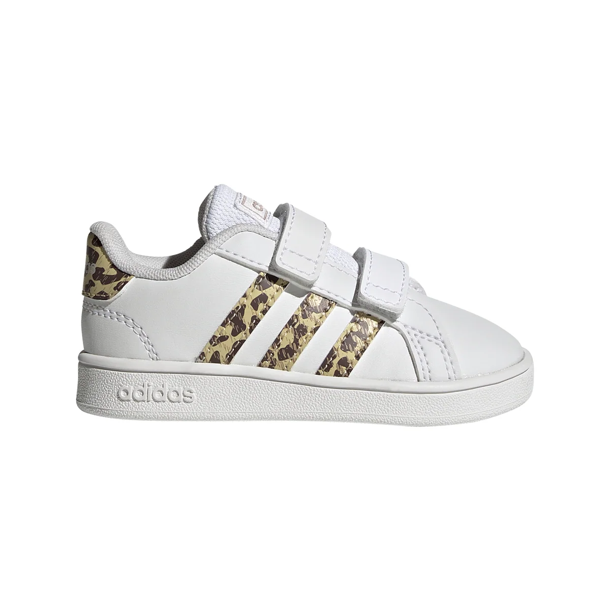 Sneakers bianche con chiusura a strappo adidas Grand Court