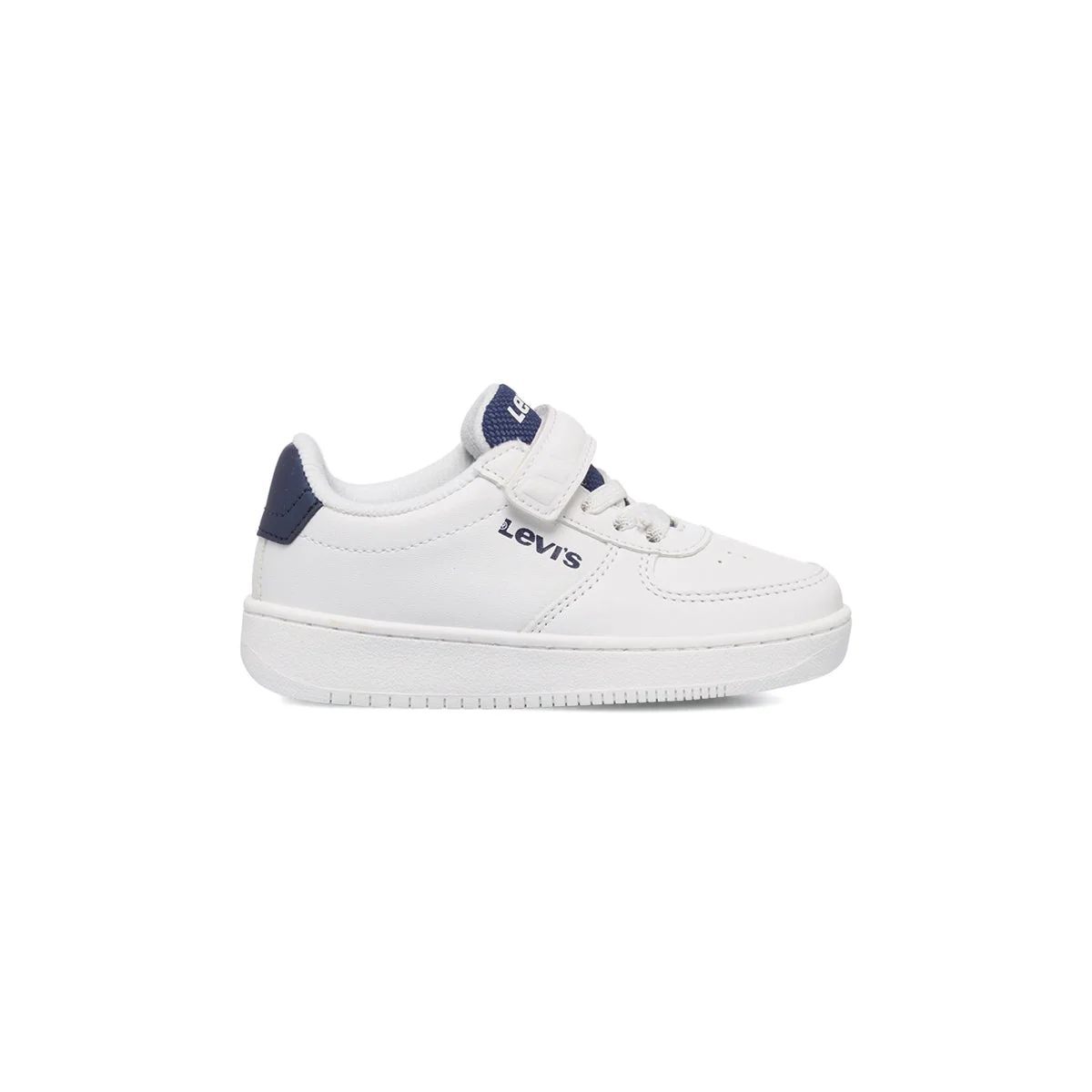 Sneakers bianche con dettagli blu Levi's New Union Mini