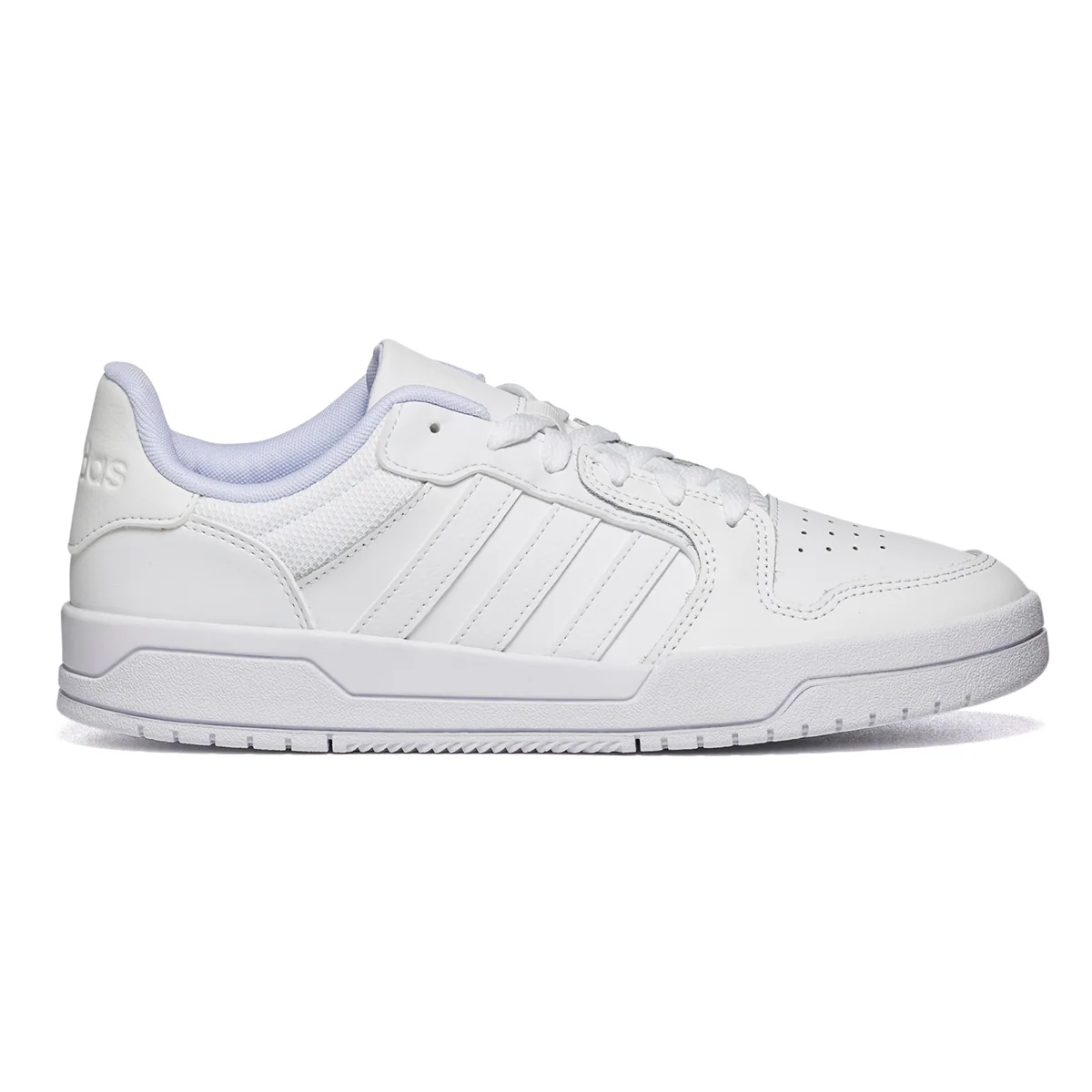 Sneakers bianche con dettagli traforati adidas Entrap