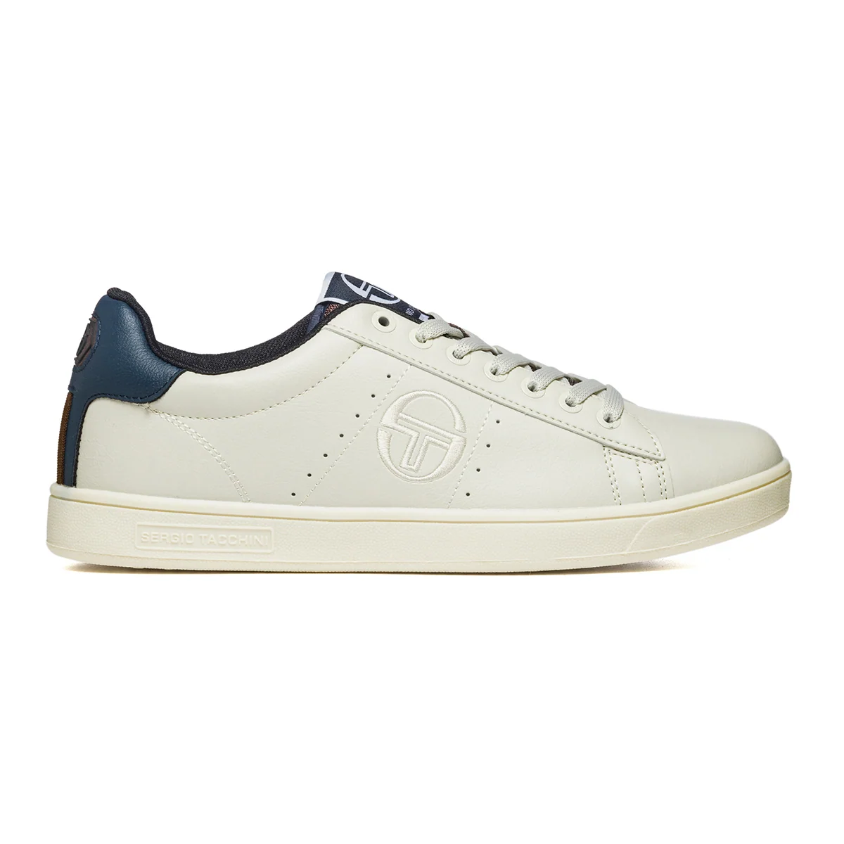 Sneakers bianche con logo laterale Sergio Tacchini Gran Mac Special