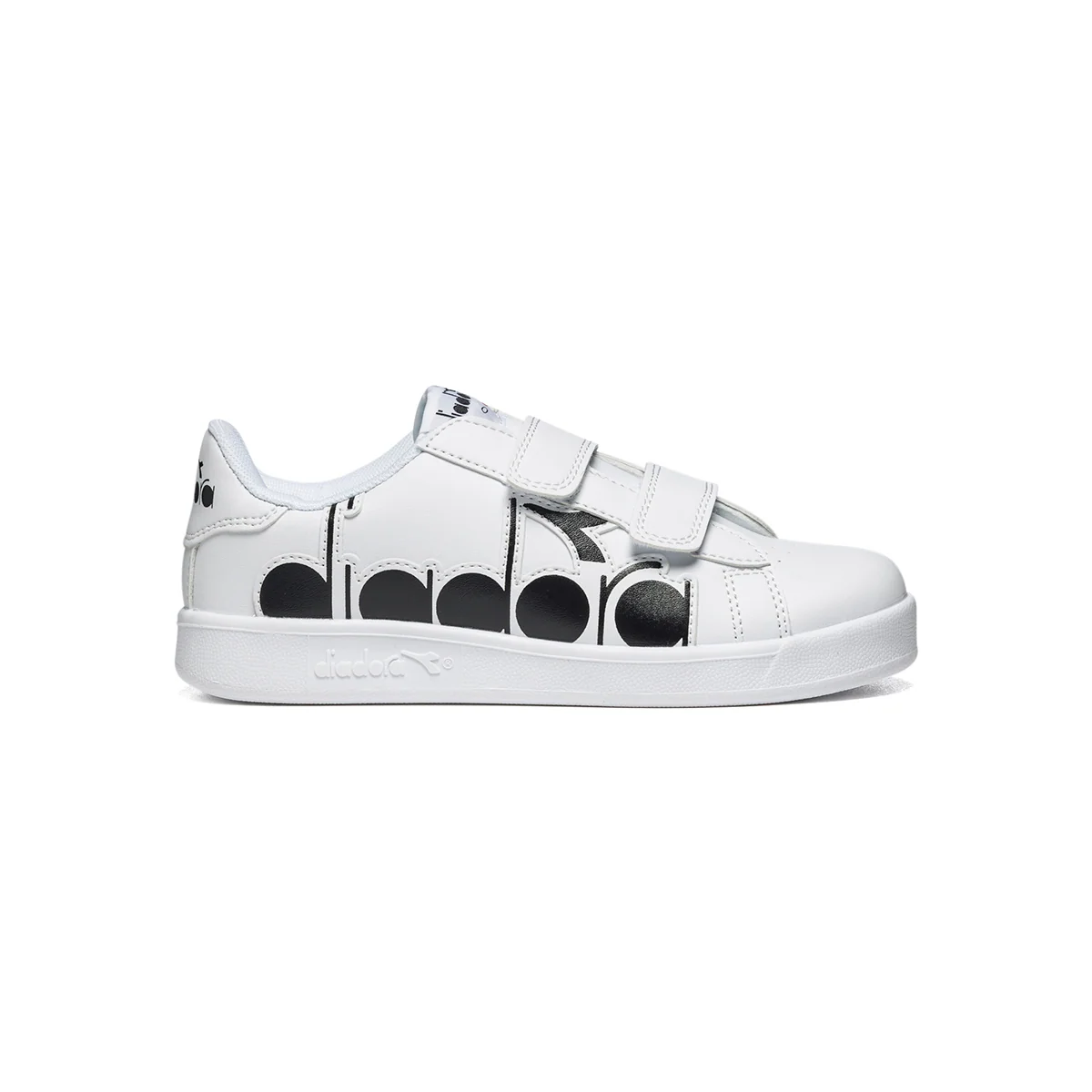 Sneakers bianche con maxi logo laterale Diadora Game P Bolder PS
