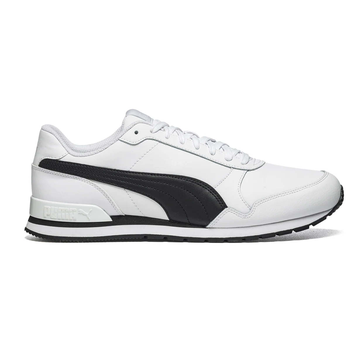 Sneakers bianche con striscia laterale a contrasto Puma St Runner V2 Full L