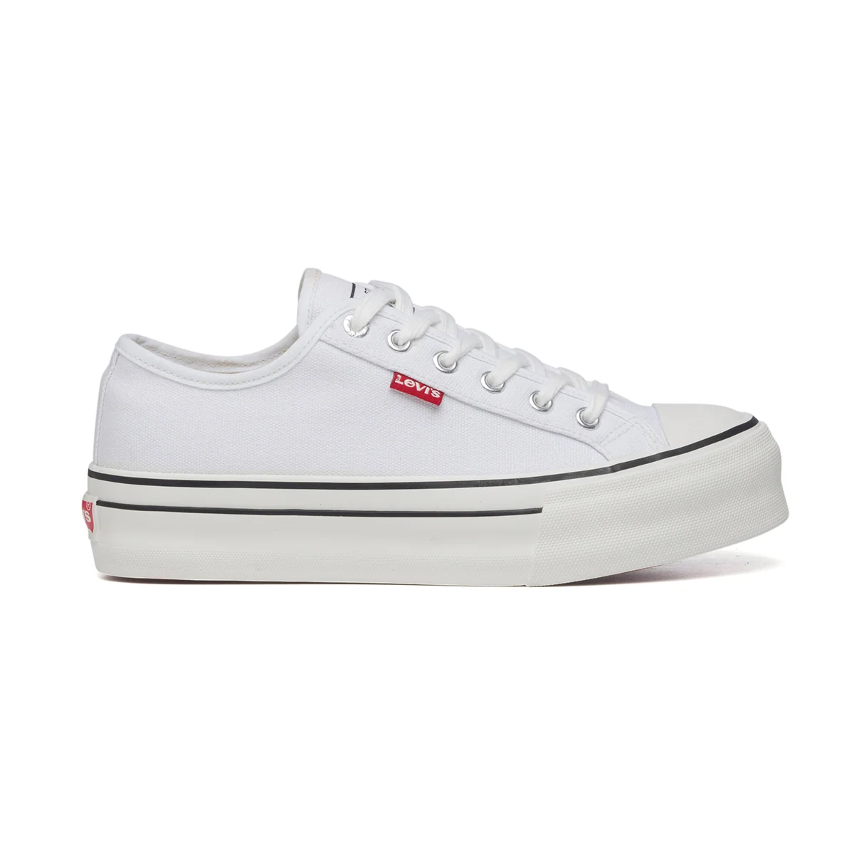Sneakers bianche con suola platform Levi's High Ball