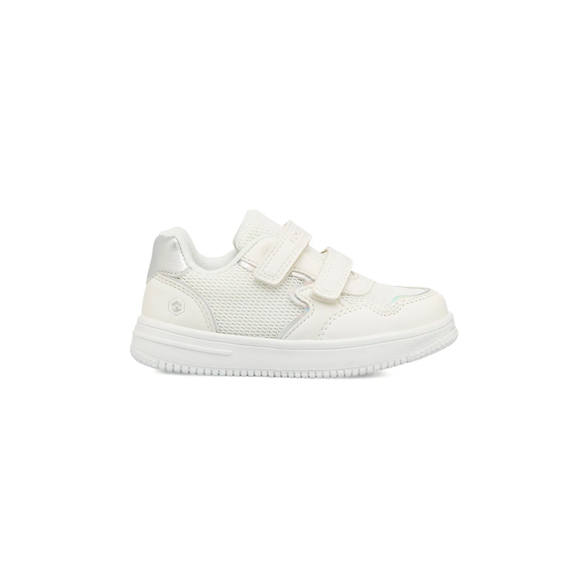 Sneakers Bianche da Bambina con chiusura a strappo Lumberjack