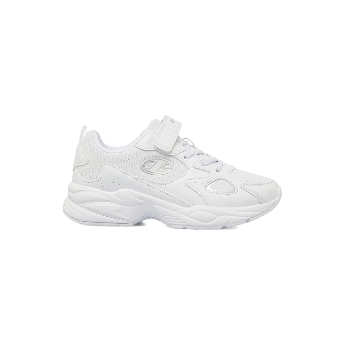 Sneakers bianche da Bambina con strappo in velcro Champion