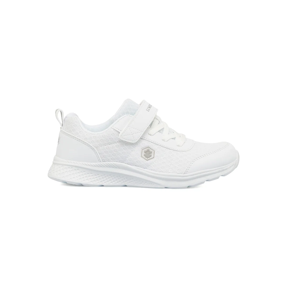 Sneakers Bianche da Bambino con chiusura a strappo Lumberjack