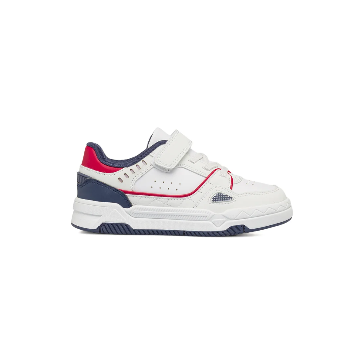 Sneakers bianche da Bambino con chiusura a strappo Space Boy