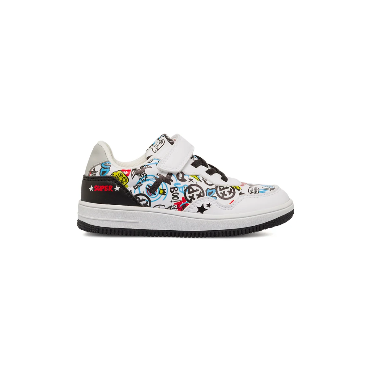 Sneakers bianche da Bambino Space Boy con stampe