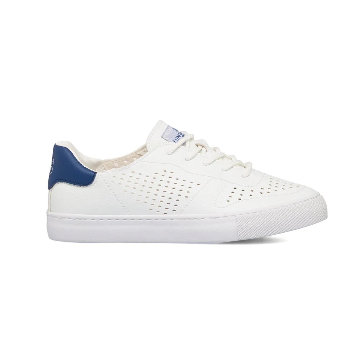 Sneakers bianche da donna con dettagli traforati Lumberjack Victoria