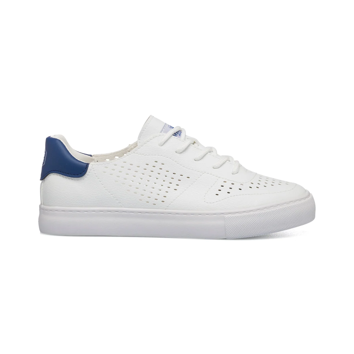 Sneakers bianche da donna con dettagli traforati Lumberjack Victoria