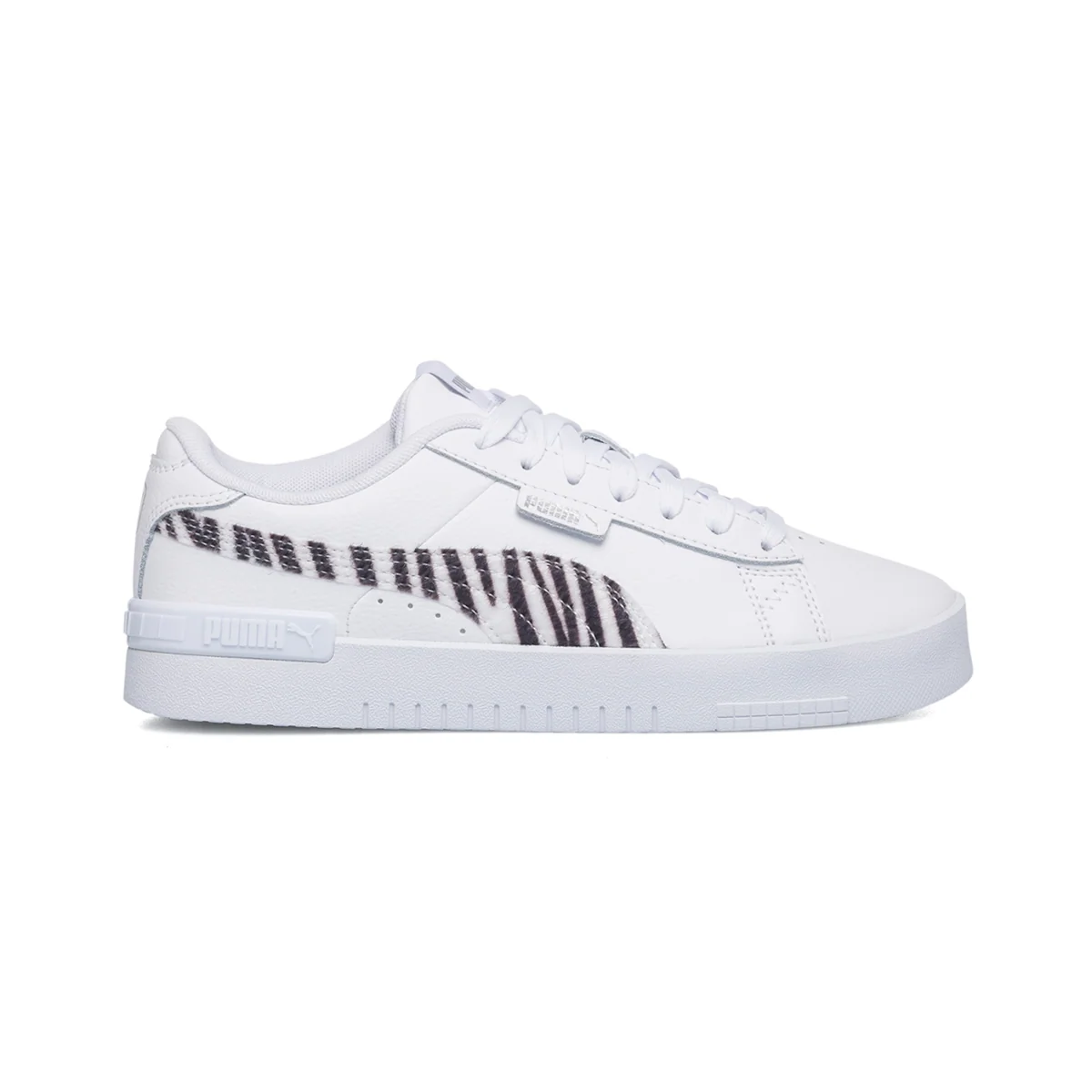Sneakers bianche da donna con dettaglio animalier Puma Jada