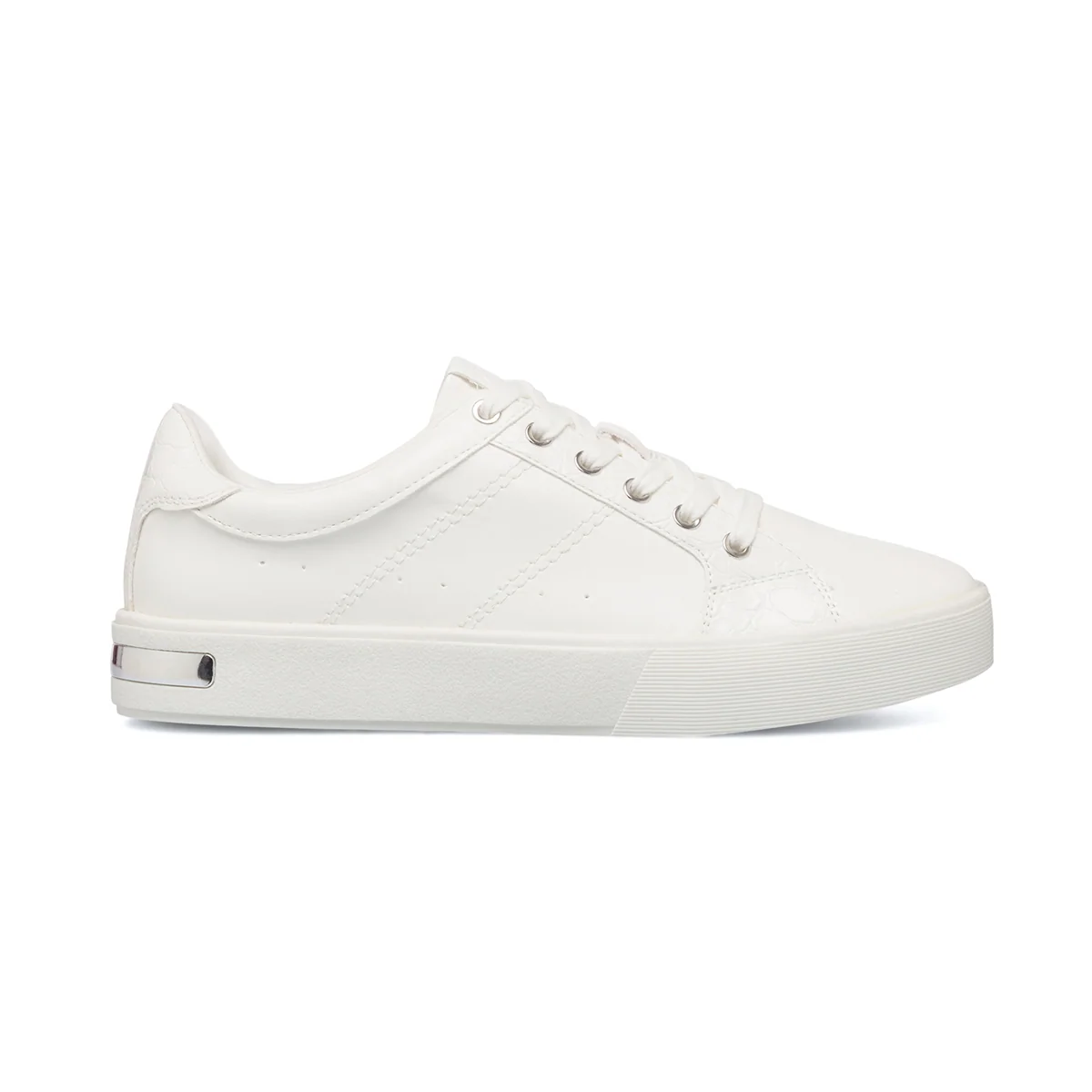 Sneakers bianche da donna in pelle vegana Call It Spring Violeta