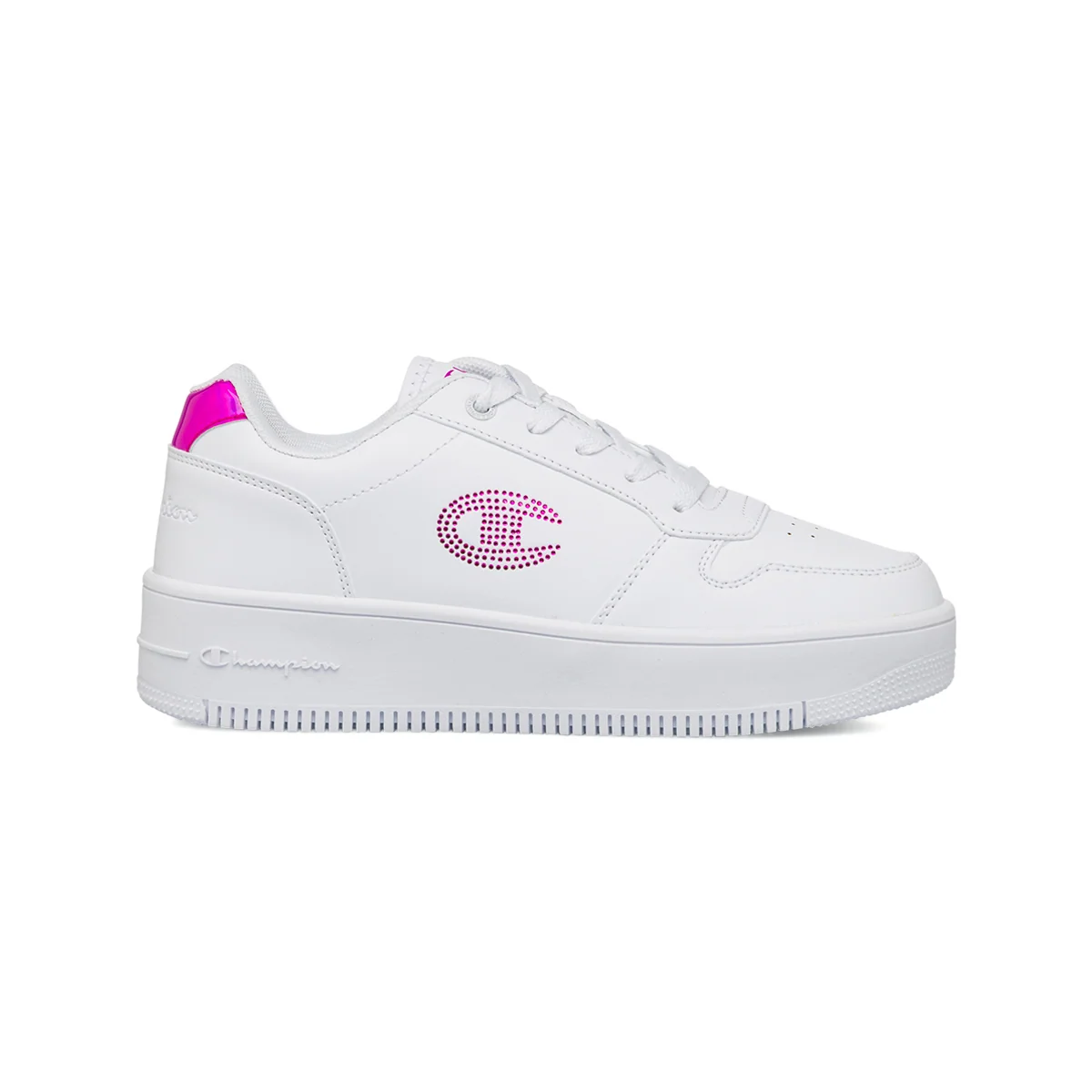 Sneakers bianche da Ragazza Champion con dettaglio strass