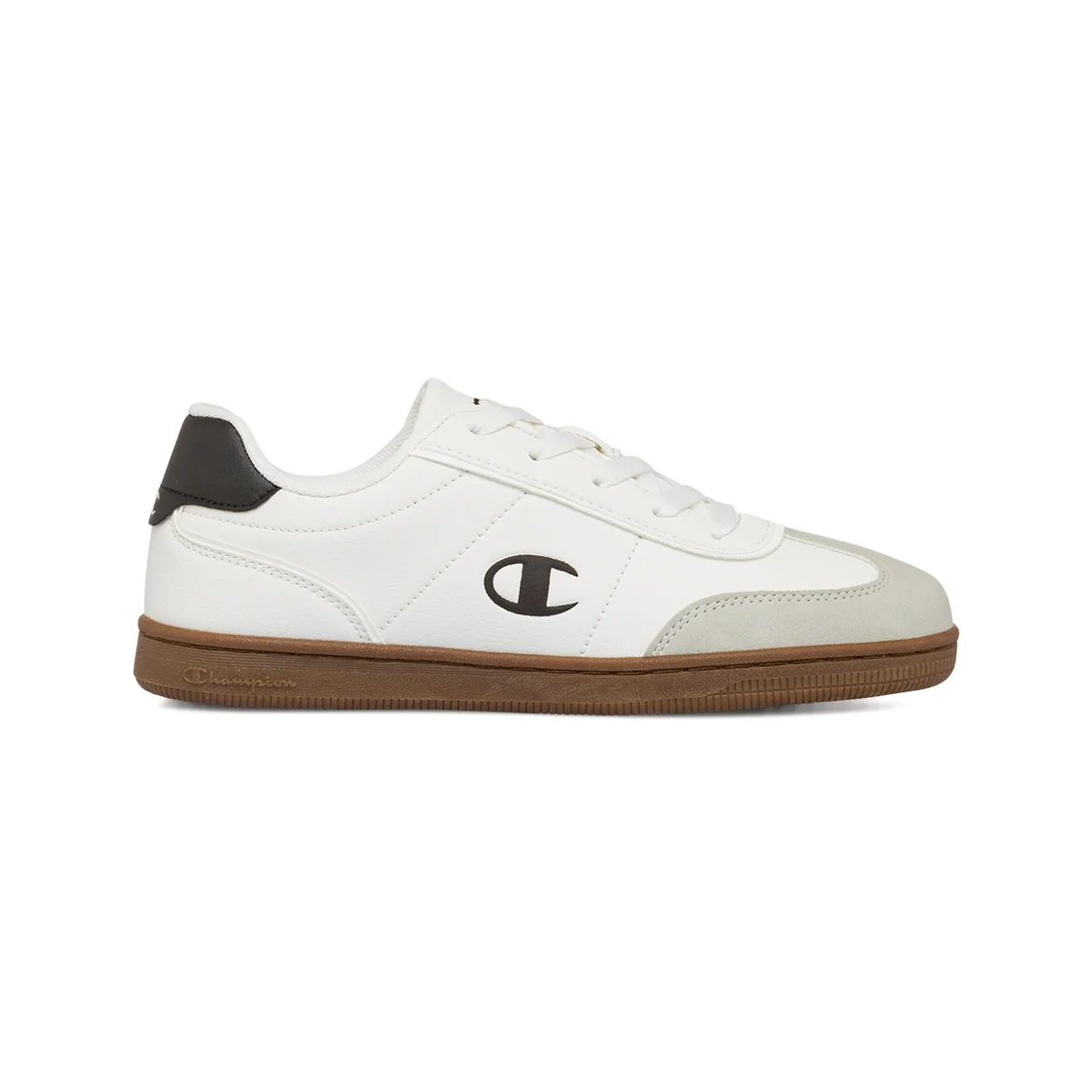 Sneakers bianche da Ragazzo e Ragazza con dettaglio effetto scamosciato Champion Prestige