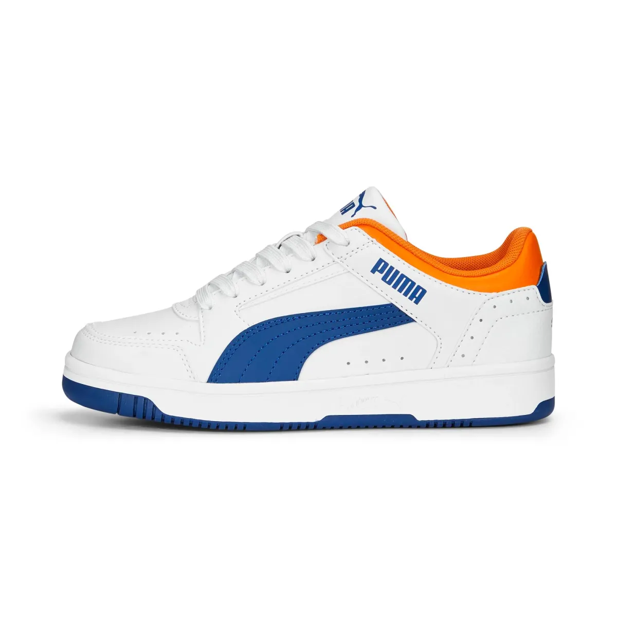 Sneakers bianche da ragazzo Puma Rebound JOY Low Jr