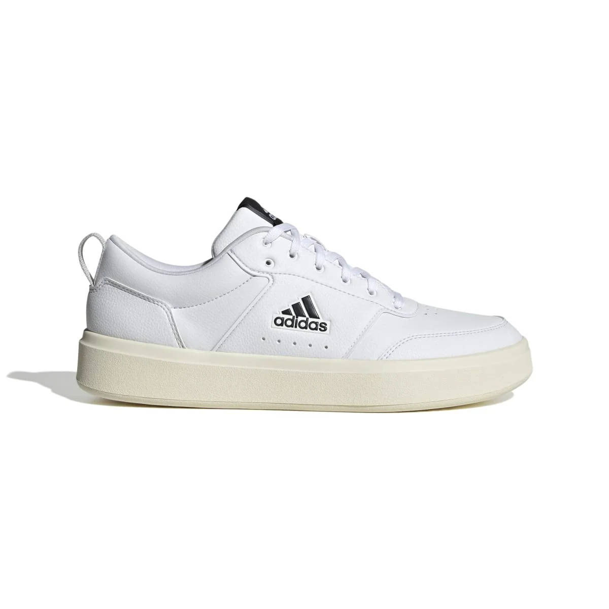 Sneakers bianche da uomo con dettagli neri adidas Park ST