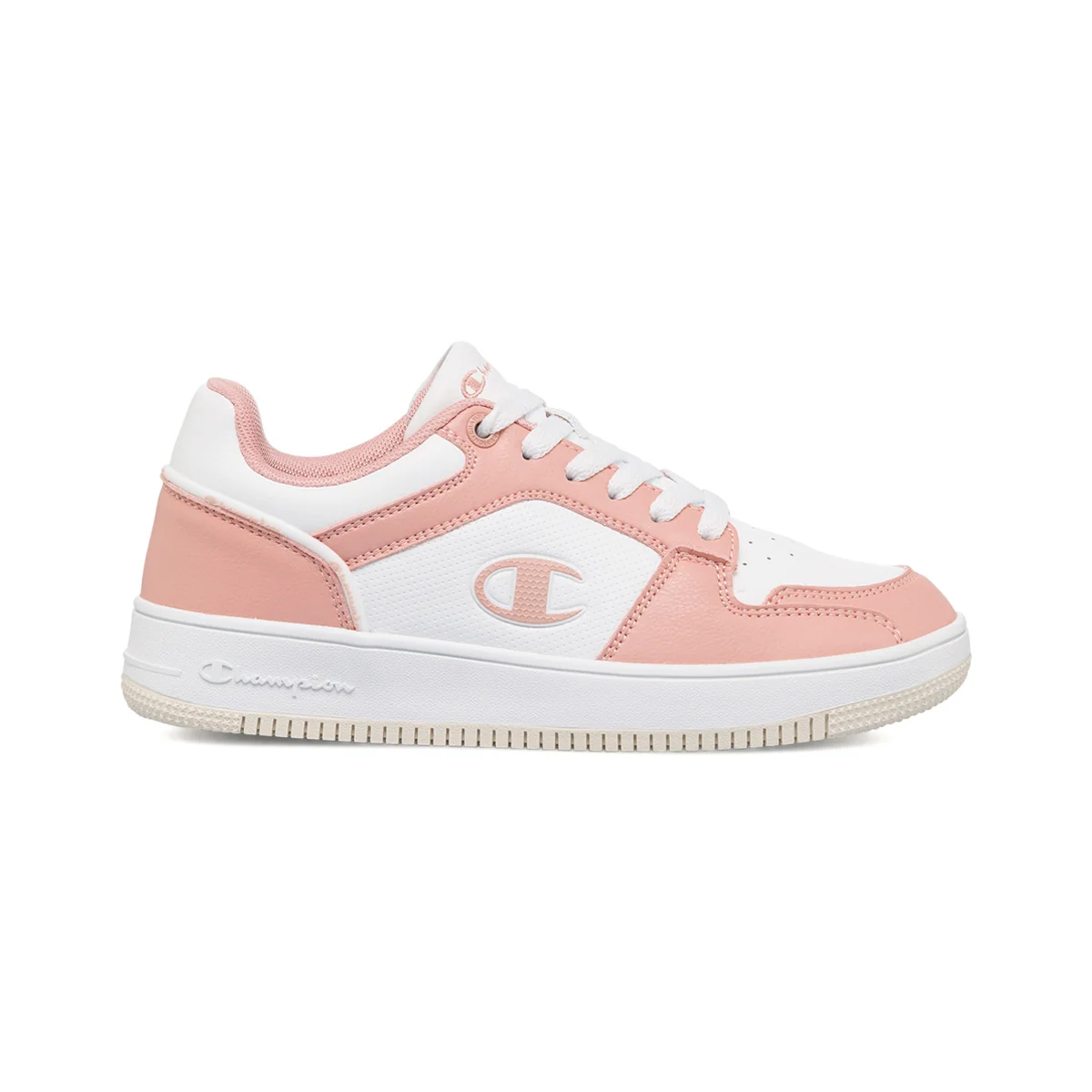 Sneakers bianche e rosa da donna Champion Rebound 2.0 Low