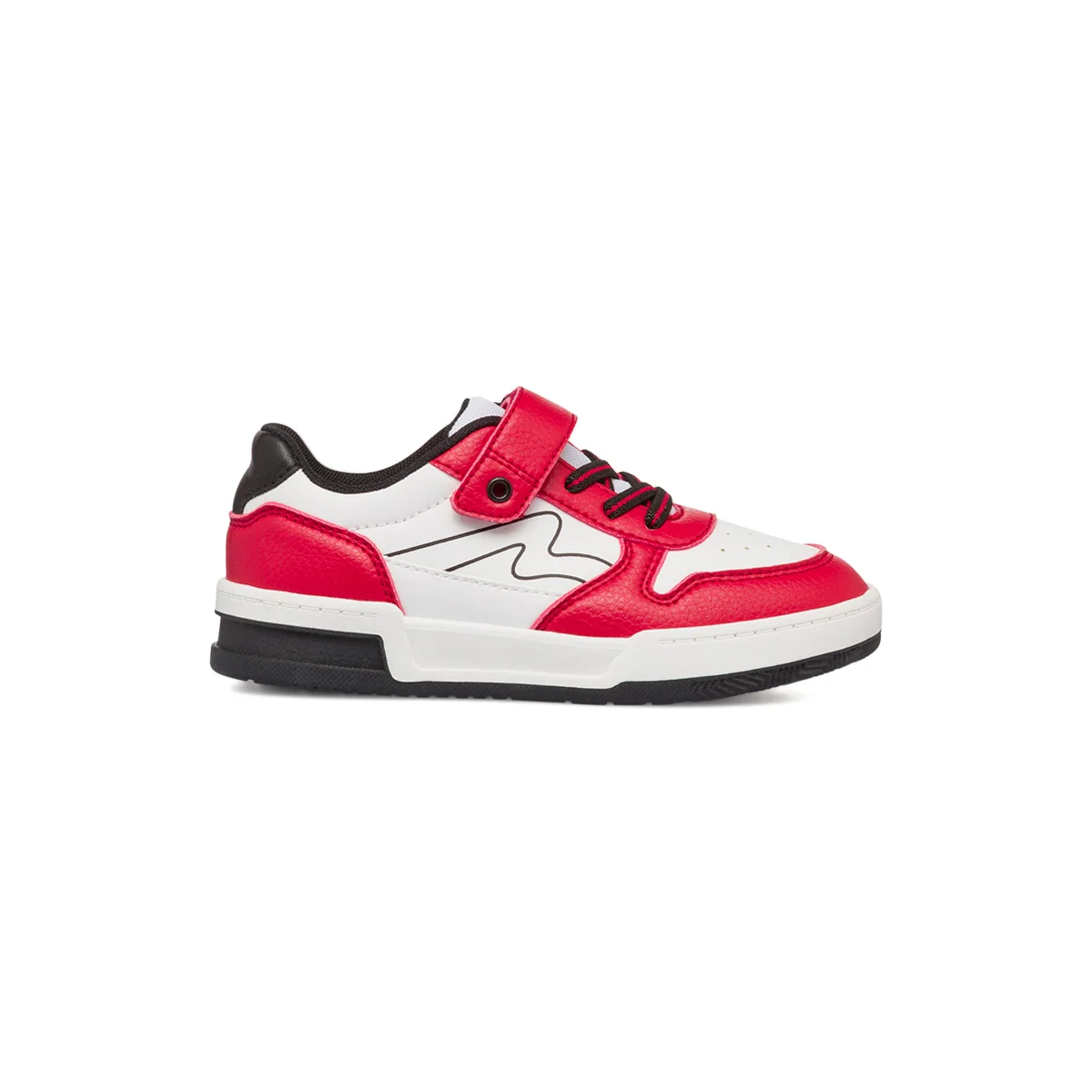Sneakers bianche e rosse da ragazzo Space Boy