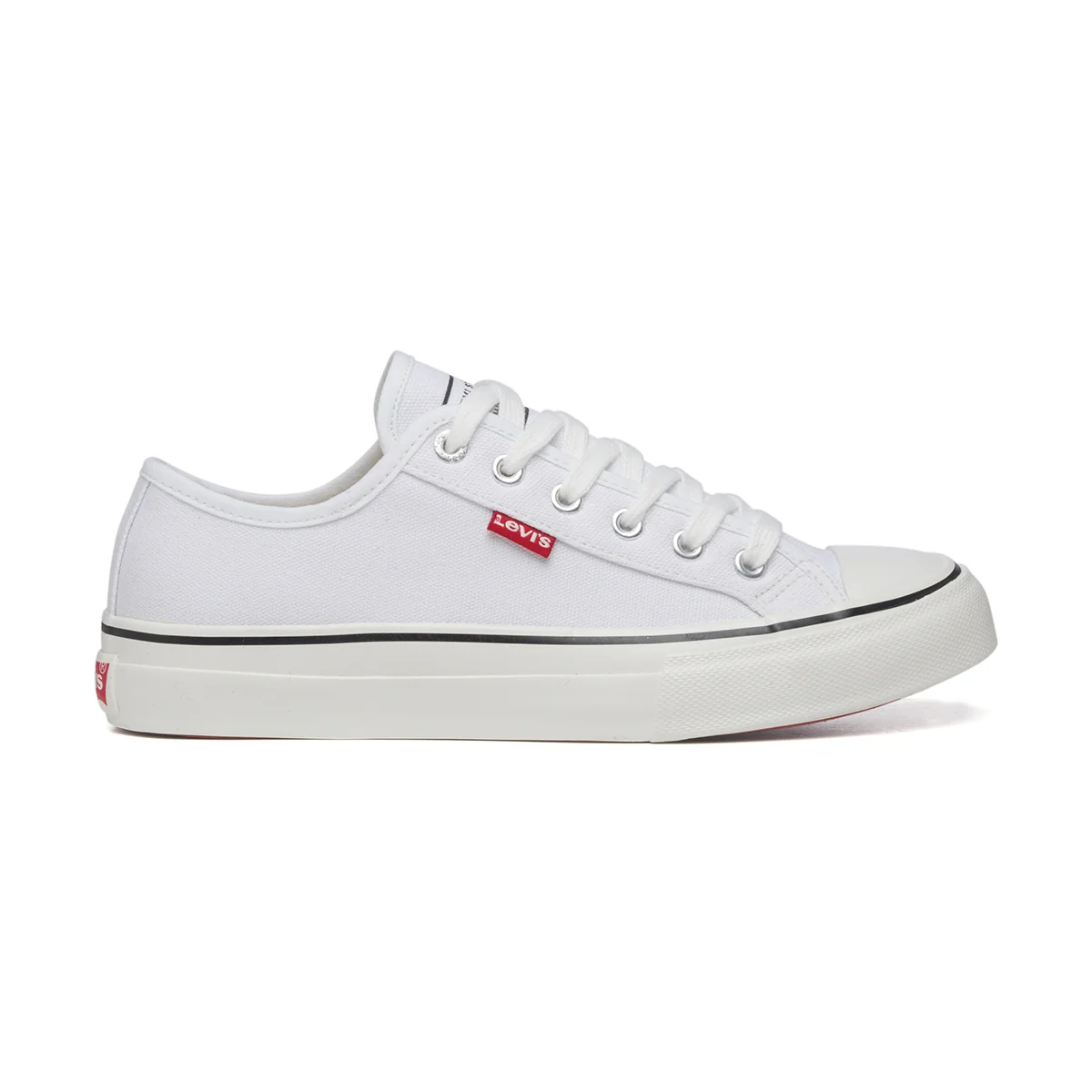 Sneakers bianche in canvas Levi's Ball Low