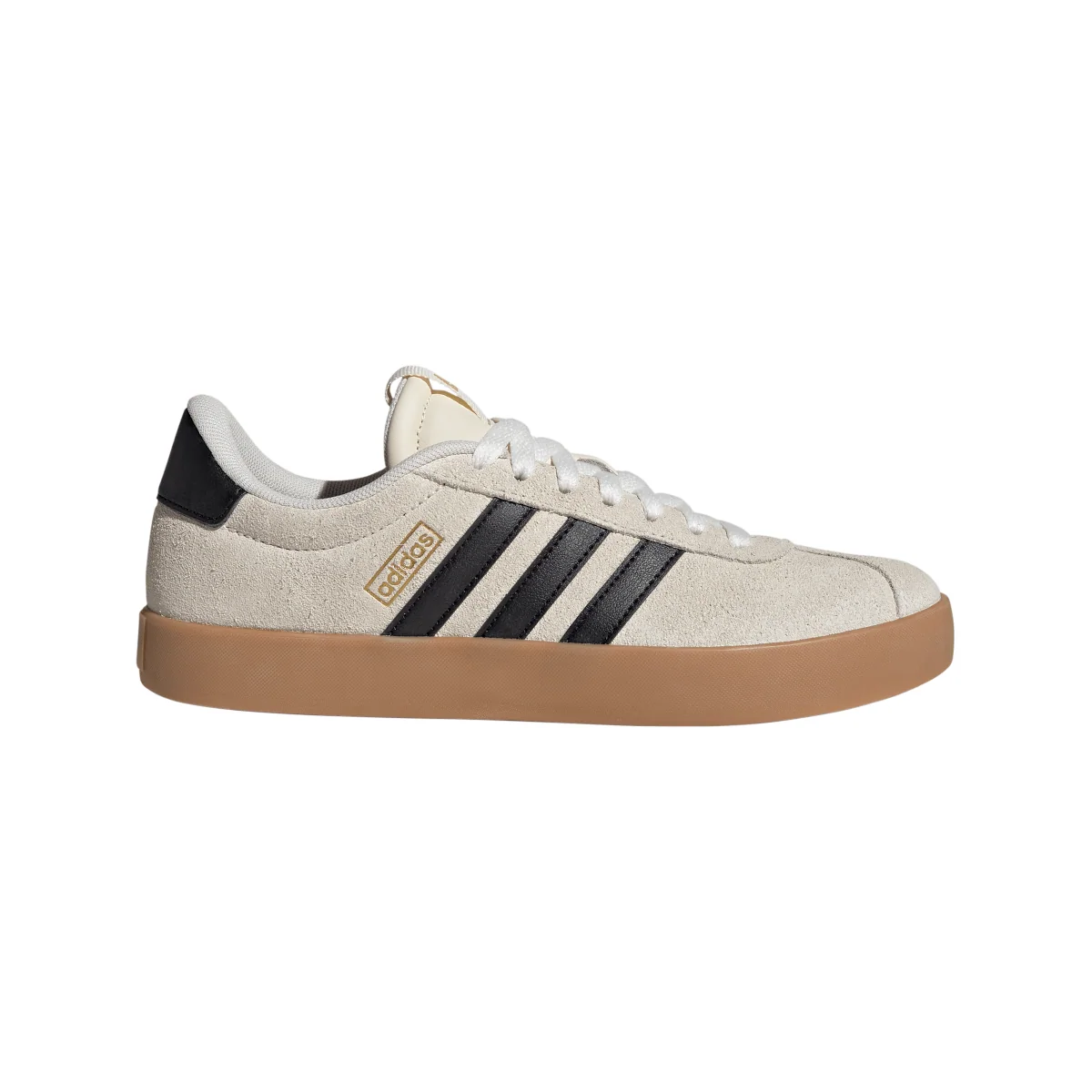 Sneakers bianco off-white Donna effetto scamosciato adidas VL COURT 3.0