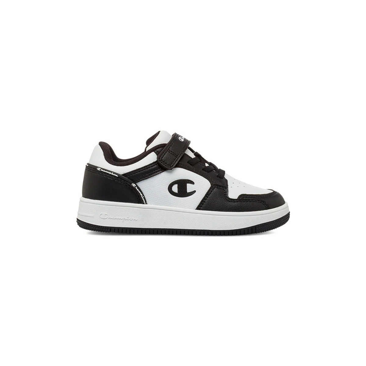Sneakers bicolore bianche e nere da Bambino Champion