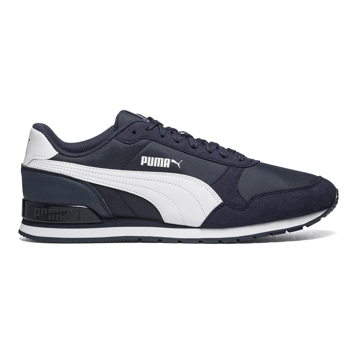 Sneakers blu con striscia laterale a contrasto Puma St Runner V2 Nl