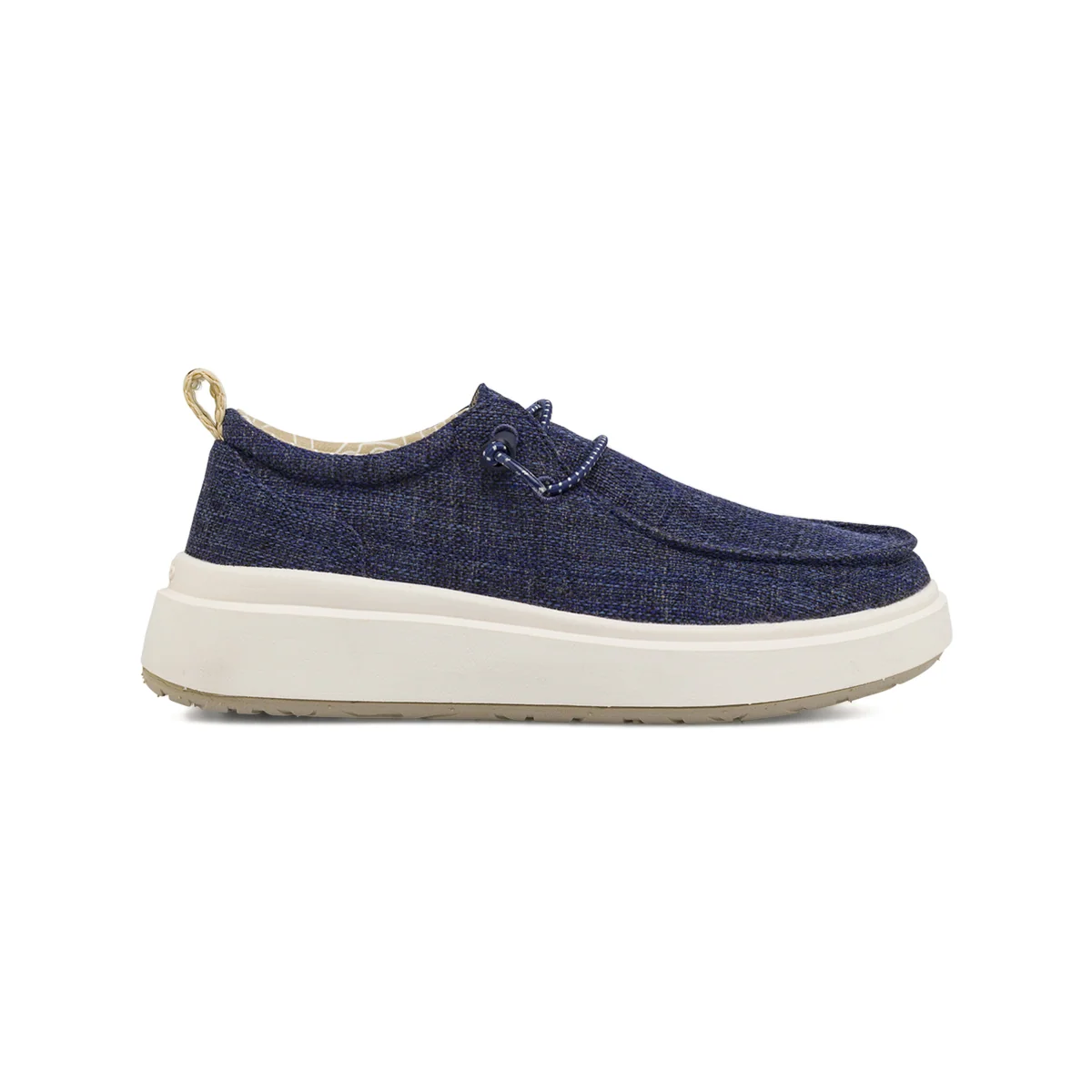 Sneakers blu da Donna in tessuto con lacci elastici Jeep Spirit