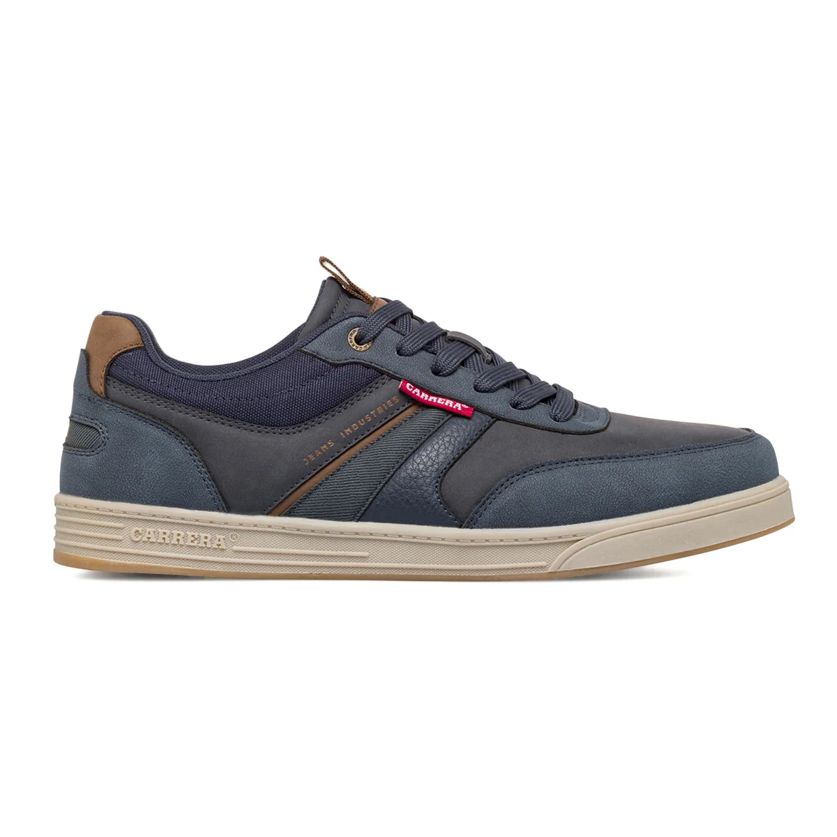 Sneakers blu da Uomo con logo Carrera Jeans